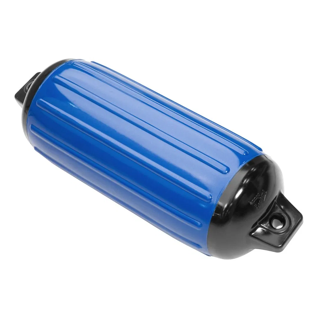 951824 – TAYLOR MADE Boat Fender, Mid Atlantic Blue Smooth Cylinder 8-1/2 Inch Diameter x 26 Inch Length For 25 Foot ...